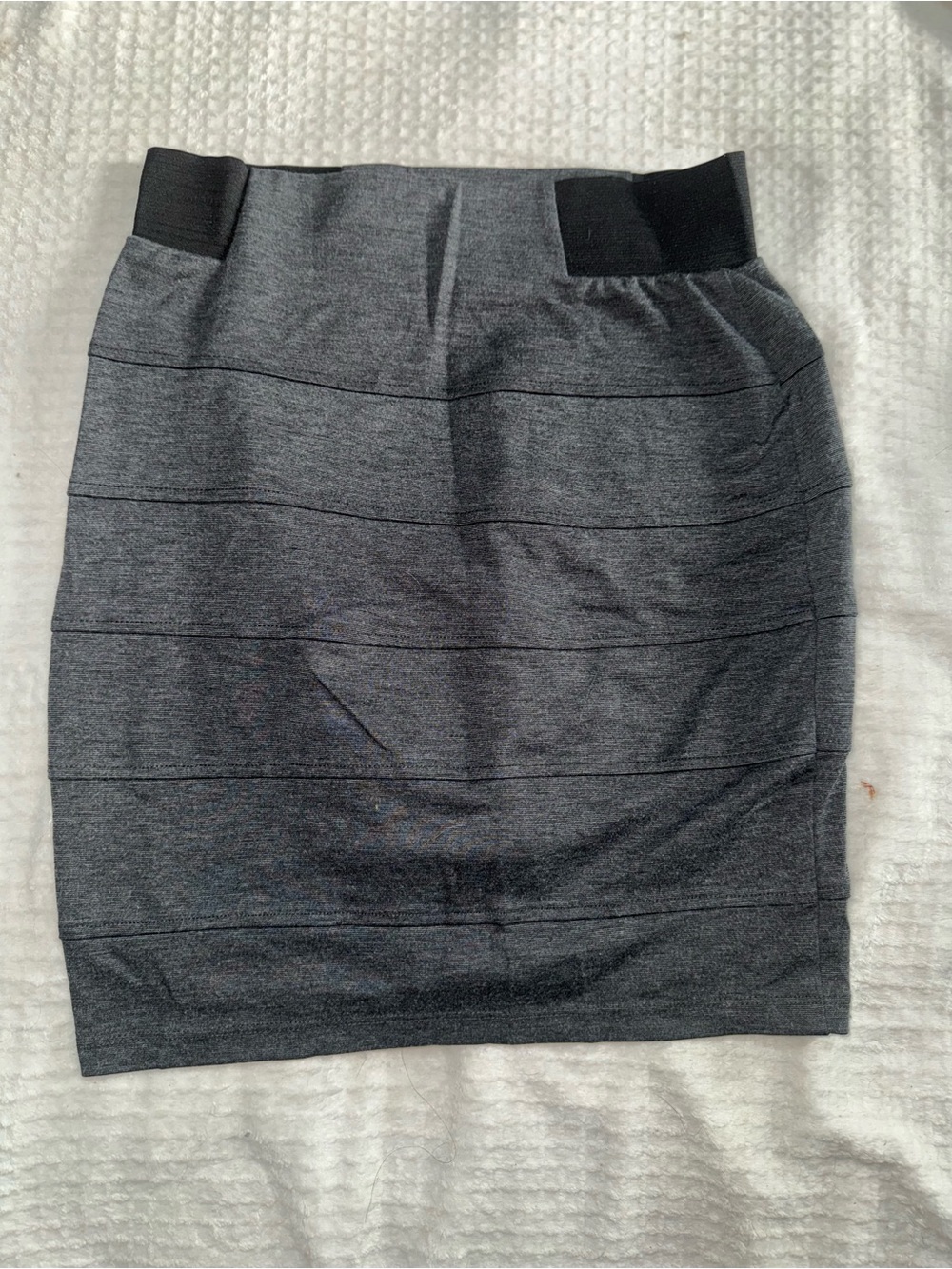 Bwear Charcoal and Black Pencil Skirt